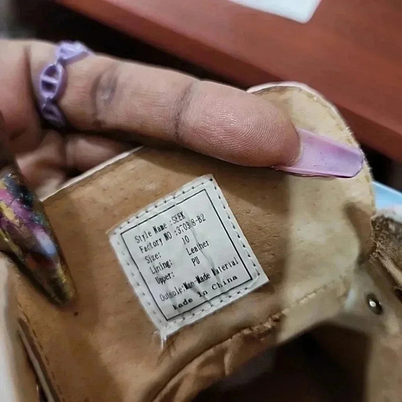 BRAVO Street Wear Mens Leather Sneakers.  Size 10 - Picture 5 of 12